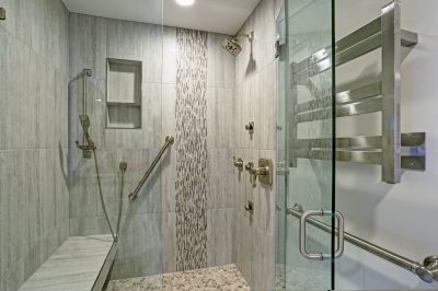Shower Grout Installation